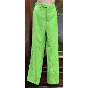 Ferreci Made in Italy 34R Lime Green Pants